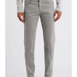 AG Adriano Goldschmied Men's Light Gray Slim Jeans